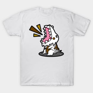 SM3GMASAURUS REX WHITE (BROWN) T-Shirt